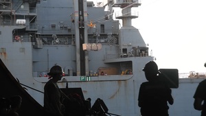 Nimitz Conducts a Replenishment-at-Sea