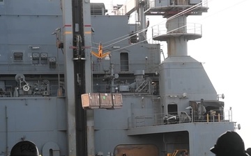 Nimitz Conducts a Replenishment-at-Sea