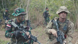 B-Roll: Super Garuda Shield 25 jungle field training exercise