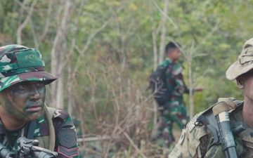 B-Roll: Super Garuda Shield 25 jungle field training exercise