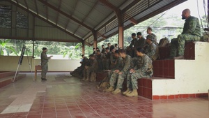 MRF-D 25.3 B-Roll: U.S. Marines participate in a land navigation class
