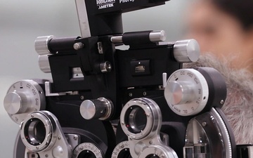 Army Reserve Soldiers provide optometry services during Health Broome
