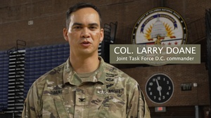 Joint Task Force D.C. commander Addresses Inaccurate Reports About Pay and Benefits
