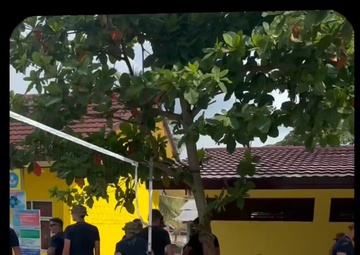 Engineers reconstruct school during SGS 25