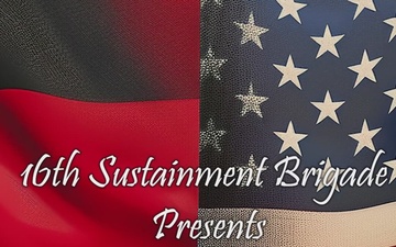 German and American one year partnership anniversary celebration