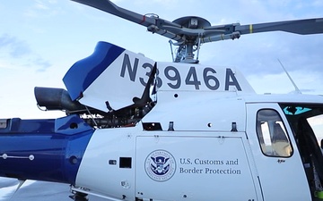 140th Aviation Regiment joint operation with Air and Marine Operations, U.S. Customs and Border Protection