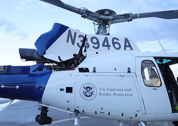 140th Aviation Regiment joint operation with Air and Marine Operations, U.S. Customs and Border Protection