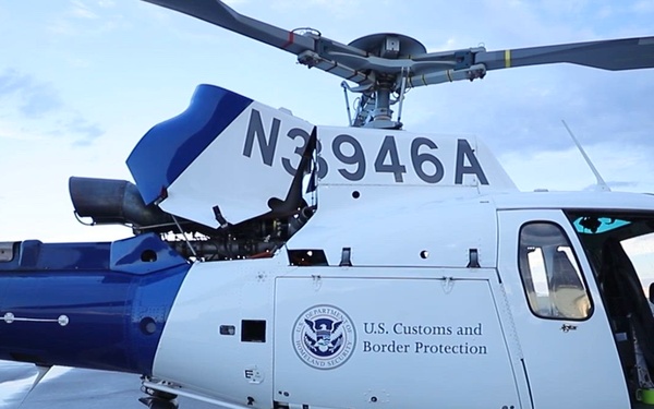140th Aviation Regiment joint operation with Air and Marine Operations, U.S. Customs and Border Protection