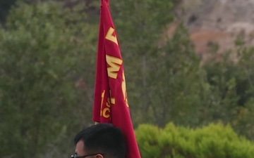 Get Motivated! Be Dedicated! 1st CRR Marines execute Moto Run