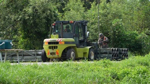 U.S. and ROK Troops Participates in a Combined Ammunition Loading Training Exercise During Ulchi Freedom Shield 25