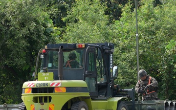 U.S. and ROK Troops Participates in a Combined Ammunition Loading Training Exercise During Ulchi Freedom Shield 25