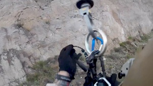 Hoist Rescue by CBP Air Branch in El Paso, TX