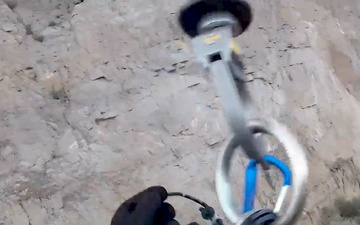 Hoist Rescue by CBP Air Branch in El Paso, TX