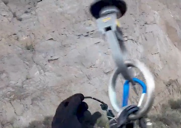 Hoist Rescue by CBP Air Branch in El Paso, TX