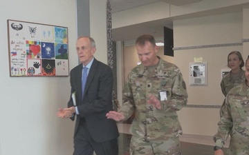 DHA Director Visits the Vicenza Army Health Clinic B Roll