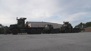 2nd Medical Battalion Conducts QUADCON Movement for re-embarkation of Medical Equipment