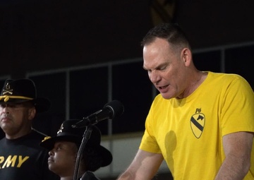 Cav Week 104 Division Run B-Roll