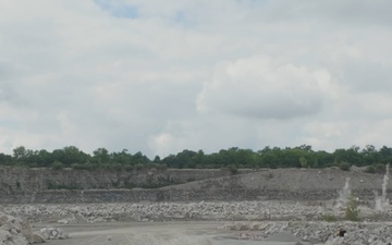Armor Stone Selection at the Stone Quarry