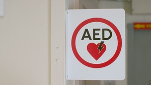 Automated External Defibrillator Demonstration on Quantico