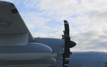 U.S. Marines with VMGR-252 conduct tactical navigation and tactical offloading during ARCTIC EDGE 2025 (AE25)
