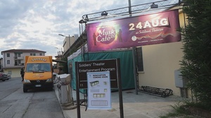 The Soldiers' Theater hosts the Music Cafe
