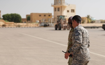 USAF and EAF Combined Military Air Operations BRIGHT STAR 25