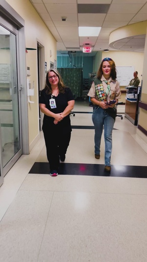 LIFE SCOUT GIVES BACK TO WINN COMMUNITY