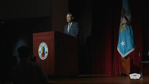 Hegseth Speaks at Officer Candidate School Graduation