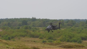 U.S. and Polish forces showcase Apache air and ground integration capabilities in Poland