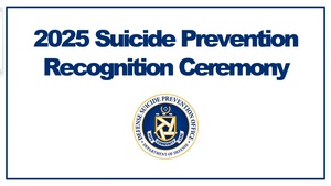 2025 Suicide Prevention Recognition Ceremony