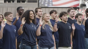 WPAFB and The Cincinnati Reds team up for Military Appreciation Night