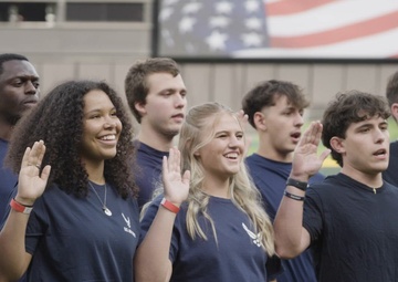 WPAFB and The Cincinnati Reds team up for Military Appreciation Night