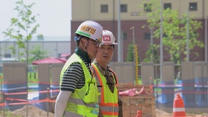 Corps of Engineers drives progress at Camp Humphreys.