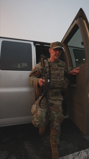 Spc. Brycen Nelson and Sgt. Micah Muncy of West Virginia National Guard's Alpha Troop, 1st Squadron, 150th Cavalry Regiment, 30th Armored Brigade Combat Team.