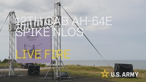 12th Combat Aviation Brigade Conducts Live-Fire Demonstration of Spike NLOS Missile