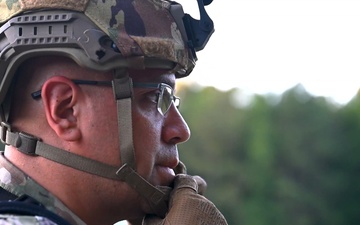 Green Berets and Airmen conduct CQB night ops at Sage 25-4