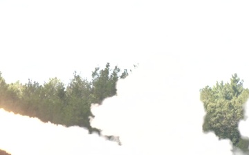 1-121st FA firing HIMARS at Fort McCoy