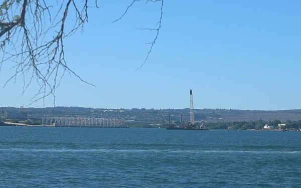 Crane Operations to Assist with USS Arizona Restoration Project