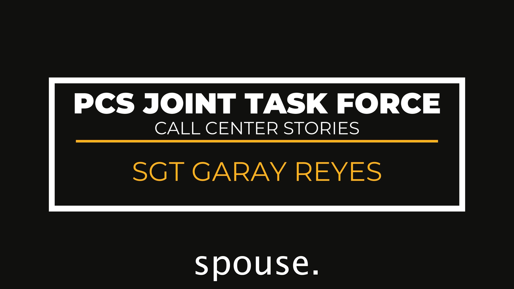 U.S. Marine Corps Sgt. Garay Reyes, PCS Joint Task Force action officer, highlights supporting a service member who reached out to the 24/7 PCS support line during their relocation, Sept. 5, 2025. Reyes and the Joint Task Force guided the member through the process, delivering timely solutions to keep the move on track. The PCS Joint Task Force provides around-the-clock support to service members and families navigating Permanent Change of Station moves. (Video by Senior Airman Keira Rossman)