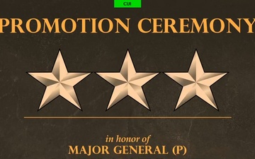 Ceremony in honor of MG Mark S. Bennett Promotion to LTG.