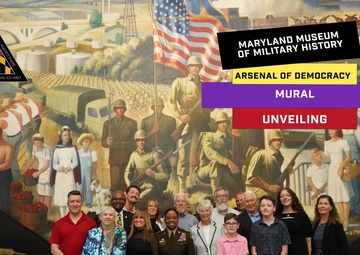 MDNG Unveils Historic WWII Mural