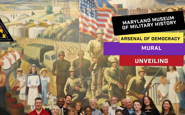 MDNG Unveils Historic WWII Mural