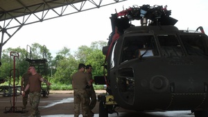 BROLL: UH-60 Maintenance at Enduring Partners in Thailand