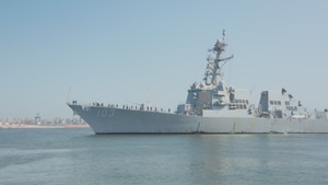 BRIGHT STAR 25 USS Truxtun mooring