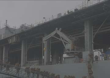 MRF-D 25.3: U.S. Marines and Sailors board USS Miguel Keith