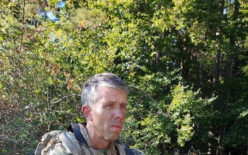1st Squadron, 2nd Cavalry Regiment Commander Lt. Col. Ryan David Conducts Interview during Saber Junction 25