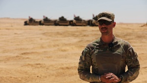 Capt. Parrott Interview at BRIGHT STAR 25
