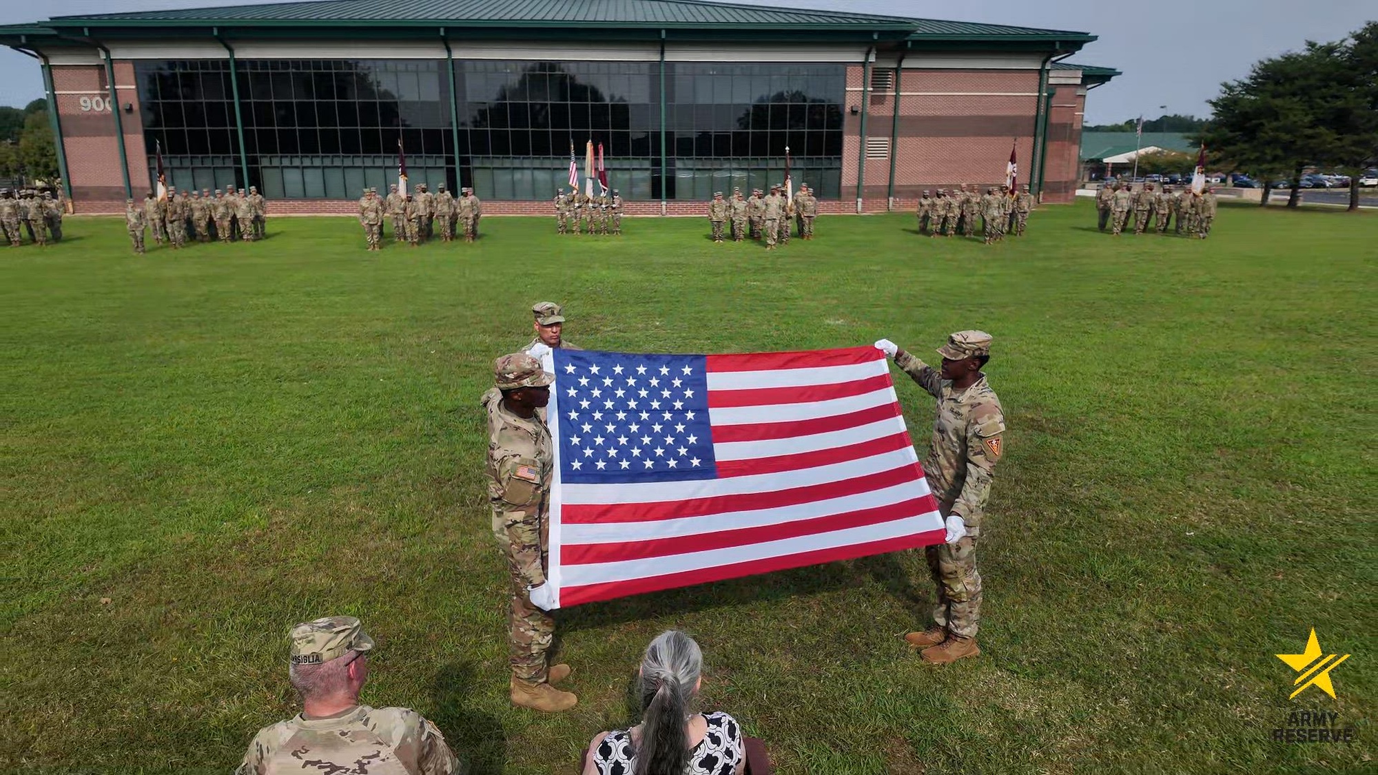 U.S. Army Maj. Gen. Joseph Marsiglia, Commanding General of the 3d Theater Medical Command, relinquished command to U.S. Army Brig. Gen. Jennifer Marrast Host, former Deputy Commanding General of Army Reserve Medical Command, on Sept. 6, 2025 in Forest Park, GA at Gillem Enclave. The U.S. Army holds change of command ceremonies to formally commemorate the transfer of leadership. (U.S. Army Reserve video by Pfc. Eric Goins)