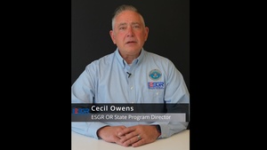 Oregon ESGR Honors Cunningham, Welcomes Owens as New State Chair