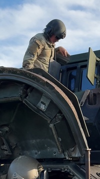 Army Field Support Battalion-Germany issues Bradleys to 2-7 Cavalry Regiment at Coleman APS-2 worksite for Poland mission